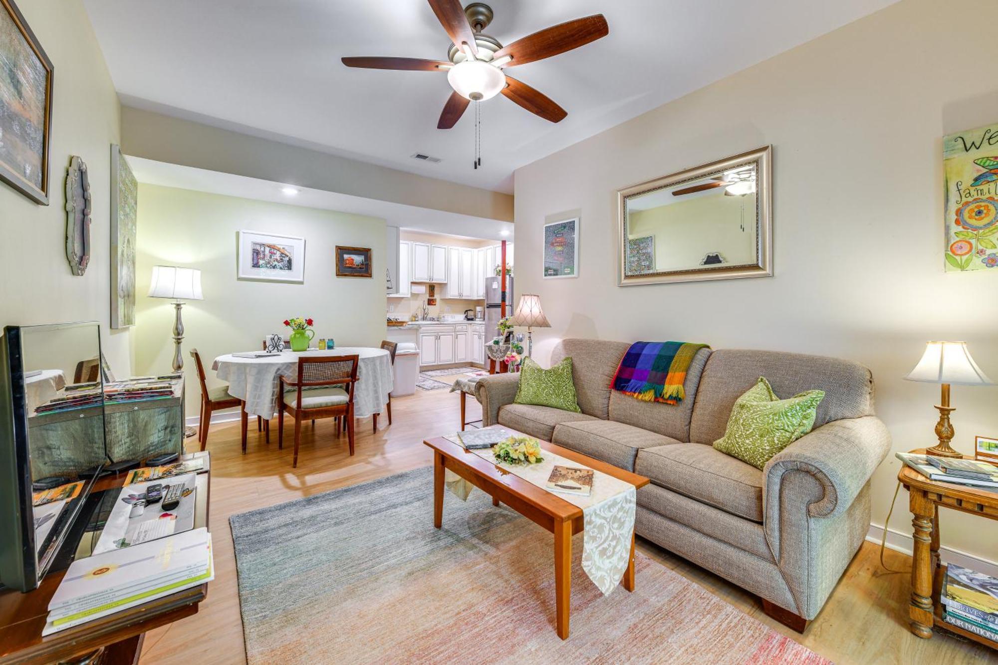 Charming Charlottesville Apt With Outdoor Space! Luaran gambar